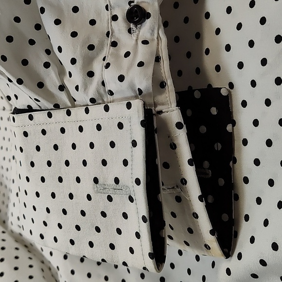 Steven Land shirt modern fit long sleeves polka dot   Size: XXL - Picture 5 of 6